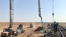  پل راه‌ آهن آران و بیدگل در آستانه تکمیل قرار گفت