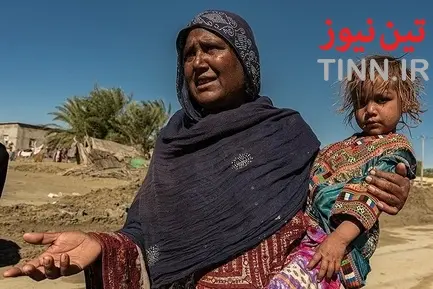 خسارت سیل در روستاهای« زرآباد سیستان و بلوچستان»