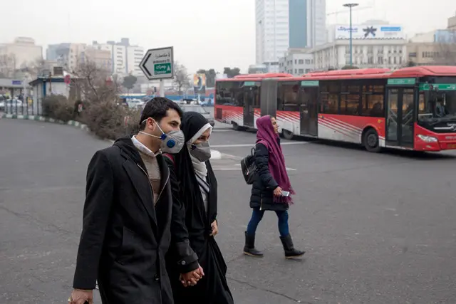 هوای تهران بر مدار آلودگی/هشدار به گروه‌های حساس