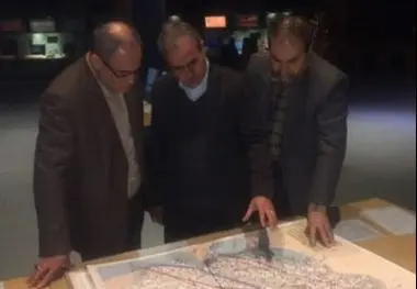 بازدید مدیرعامل شرکت فرودگاه‎ها از مرکز کنترل فضای کشور