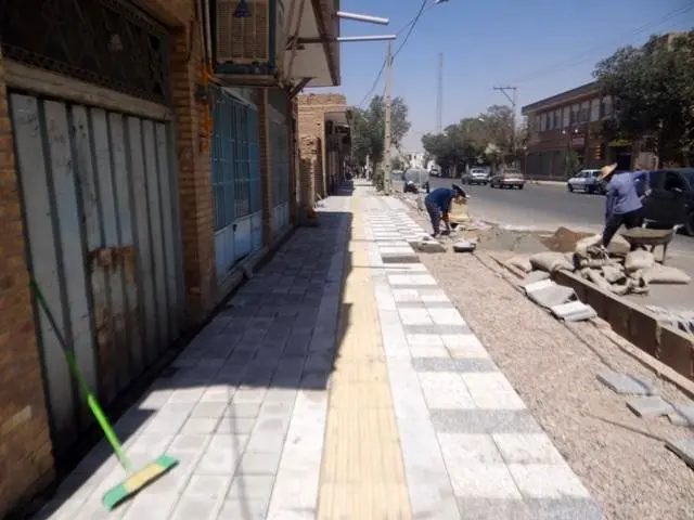 ۵۰۰ کیلومتر پیاده‌رو در تهران مناسب‌سازی می‌شود