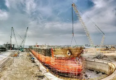 عملیات ساخت ۲ فروند کشتی چندمنظوره در شرکت صنعتی دریایی صدرا در بهشهر آغاز شد