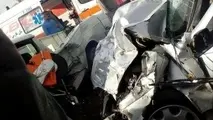 ۶ مصدوم در تصادف بزرگراه آزادگان