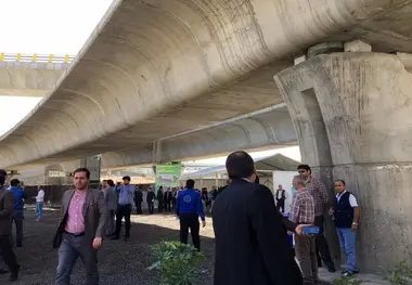 بهره‌برداری از پل تقاطع بلوار ارتش- امام علی