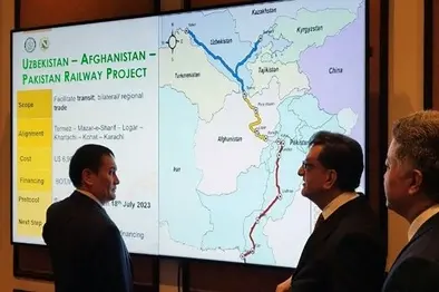 تکمیل کریدور ریلی ترانس افغان تا سال ۲۰۲۷