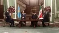 امضای توافقنامه‌های همکاری اقتصادی میان ایران و قزاقستان 