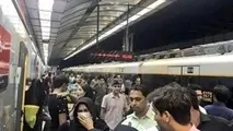 توضیحات متروی تهران در خصوص ازدحام جمعیت در خط 4