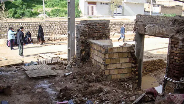 اعلام آخرین وضعیت خانه‌های سیل‌زده لرستان