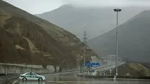 تمدید انسداد آزادراه تهران-شمال تا پایان روز سوم آبان