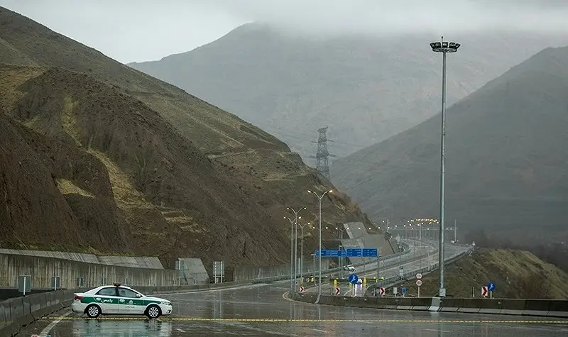 آزادراه تهران-شمال محور چالوس را مسدود کرد