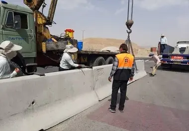 محور کهورستان لار  برای ایام نوروز ایمن سازی شد 