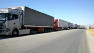 فیلم| 250 کامیون ایرانی منتظر عبور از مرز