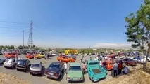 آغاز رالی تور گردشگری خودروهای کلاسیک در مسیر تهران - مازندران