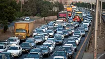 ترافیک نیمه سنگین در جاده چالوس و آزادراه تهران شمال