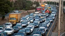ترافیک نیمه سنگین در جاده چالوس و آزادراه تهران شمال