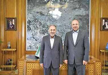 دیدار نجفی و قالیباف