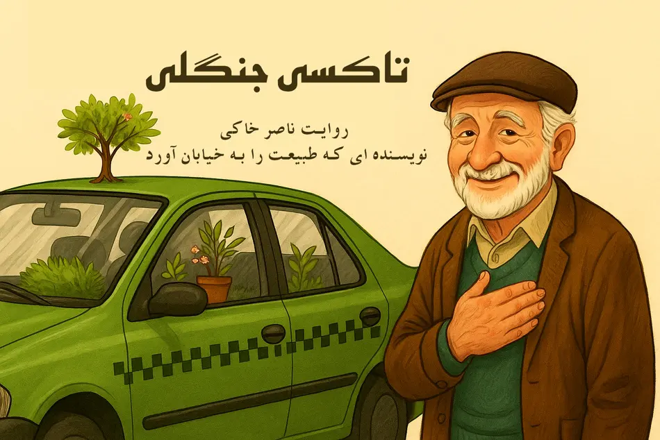 تاکسی جنگلی؛ روایت «ناصر خاکی» رانندهای که طبیعت را به خیابان آورد