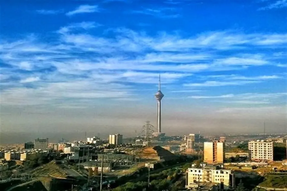 ثبت چهل و چهارمین روز هوای سالم در تهران 