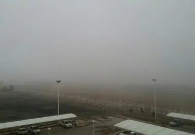 پروازهای فرودگاه تبریز به علت مه غلیظ با تاخیر انجام می‌شود