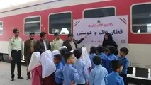 راه اندازی قطار نظم ودوستی در اداره کل راه آهن هرمزگان