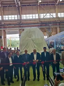 رونمایی از لوکوموتیو مپ ۳۰ در کارخانه مپنالوکوموتیو 