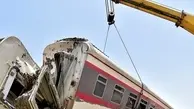 خارج شدن قطار اهواز تهران از خط