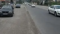 فیلمی از دست اندازهای جاده قائمشهر در استان مازندران