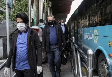 استفاده از ماسک در حمل و نقل عمومی تبریز اجباری است 