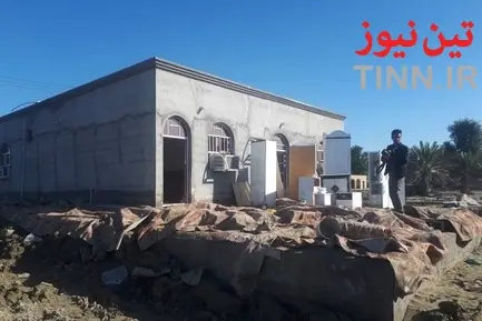 بازدید وزیر راه و شهرسازی از مناطق سیل‌زده شهرستان جاسک