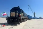 فیلم | آیین افتتاح پروژه اتصال راه آهن رشت به بندر کاسپین