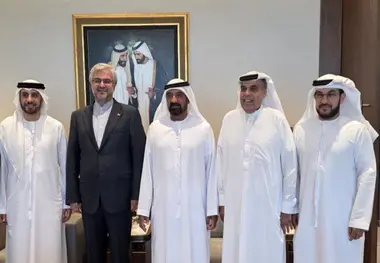دیدار سرکنسول ایران با مقامات اقتصادی و هوایی دوبی برای توسعه همکاریهای دوجانبه