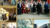 قطار گردشگری"عقاب طلایی" وارد خوزستان شد