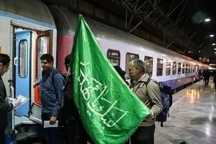 فیلم| ظرفیت صندلی قطارهای اربعین به ۴۷۰ هزار افزایش یافت