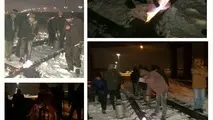 مسافران قطارهای منتهی به تهران به سلامت به مقصد رسیدند