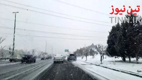 تهران در برف