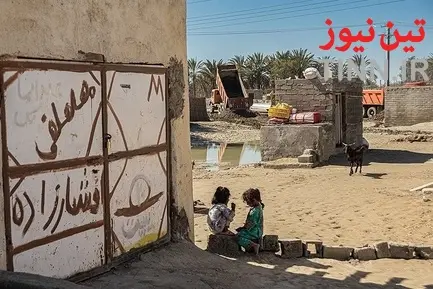 خسارت سیل در روستاهای« زرآباد سیستان و بلوچستان»
