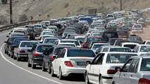 ترافیک سنگین در آزادراه کرج - تهران/وضعیت جوی جاده ها