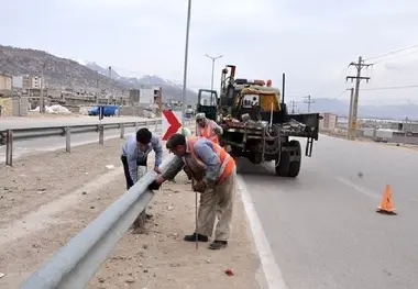 شانه‌سازی محور «خنداب - ملایر» در استان همدان 