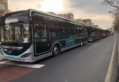 نوسازی و برقی سازی ناوگان اتوبوسرانی تهران؛ ۲۰۱ دستگاه اتوبوس برقی وارد خطوط شد