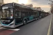 نوسازی و برقی سازی ناوگان اتوبوسرانی تهران؛ ۲۰۱ دستگاه اتوبوس برقی وارد خطوط شد