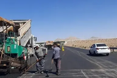 ترمیم آسفالت آزادراه کاشان نطنز اصفهان به کجا رسید؟
