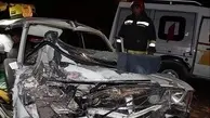 مرگ ۵ نفر در تصادف پیکان و کامیون
