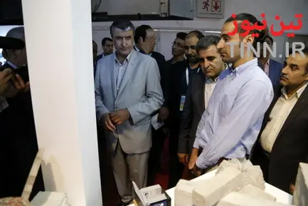 بازدید وزیر راه از هفتمین نمایشگاه بین‌المللی حمل‌ونقل ریلی