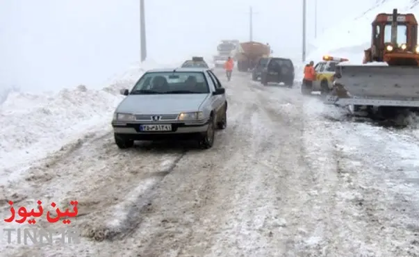 چهار محور خراسان جنوبی به علت بارش سنگین برف مسدود شد