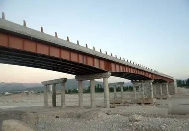 پل سوم بشار یاسوج پس از سال ها انتظار افتتاح شد