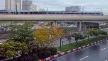 روز برفی مترو تبریز
