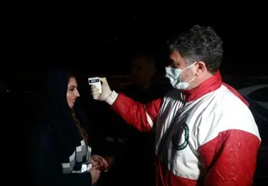 تب سنجی مسافران در محور سوادکوه آغاز شد