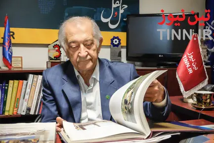 حضور مسعود تهرانچی در تحریریه تین‌نیوز