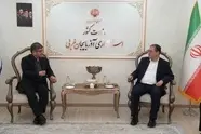 دیدار مدیرعامل راه آهن با استاندار آذربایجان‌ غربی
