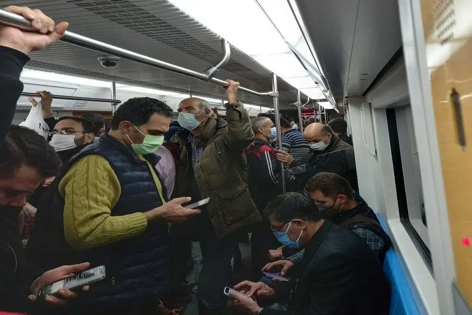 تمهیدات متروی تهران برای مقابله با اومیکرون 